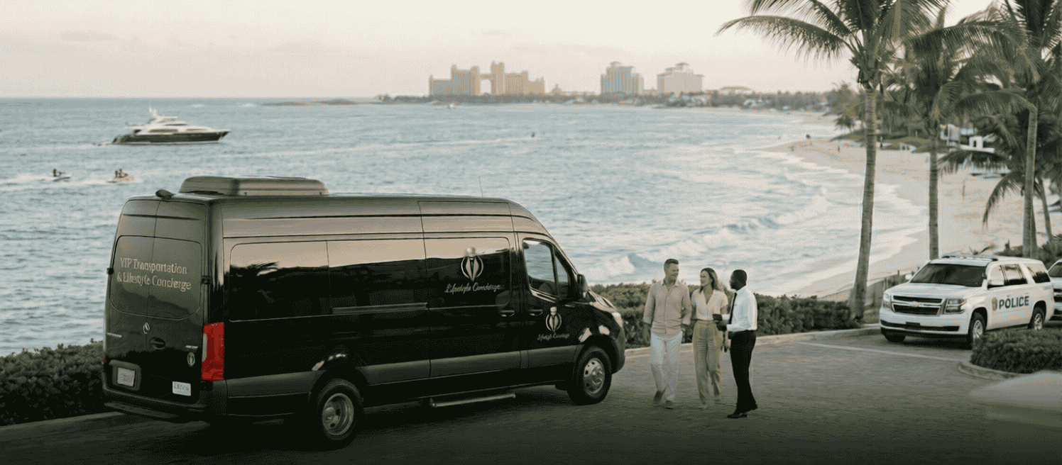 LC Transpo Luxury Chauffeur Fleet in Nassau Bahamas
